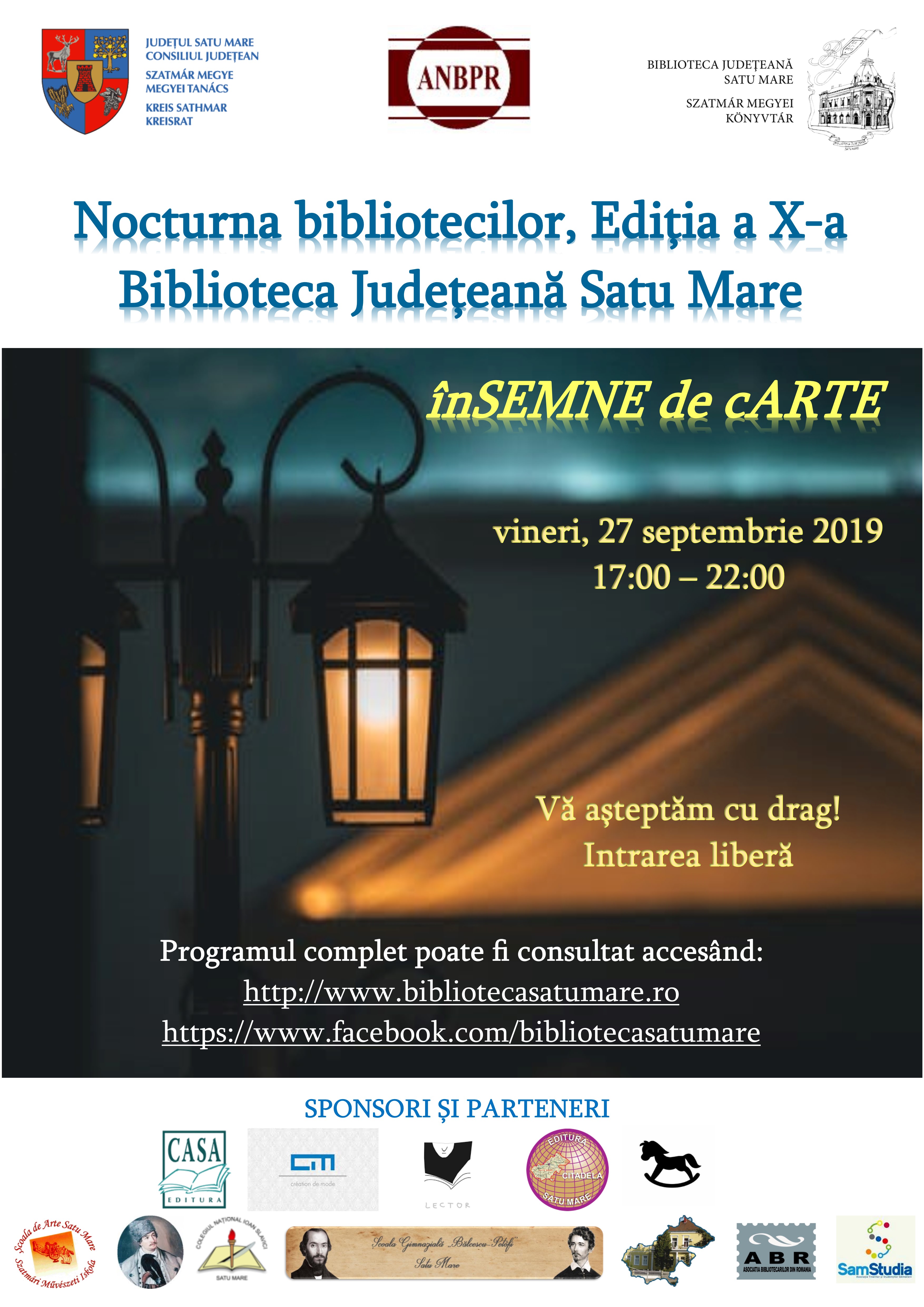 Nocturna bibliotecilor, ediția a X-a