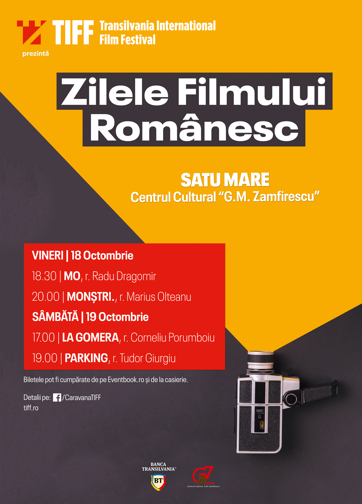 Zilele Filmului Românesc la Satu Mare:  premiere de la Cannes, Berlin și TIFF