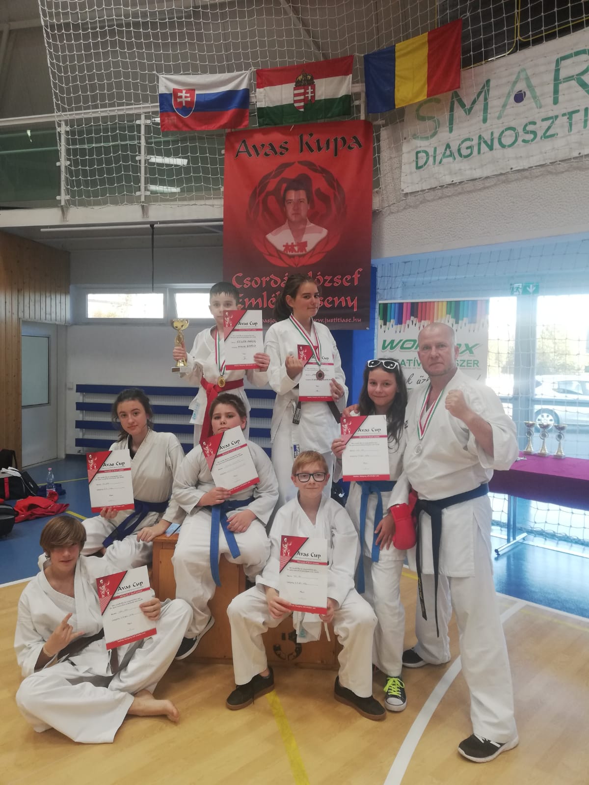 CS Bushido la Cupa AVAS de la Miskolc