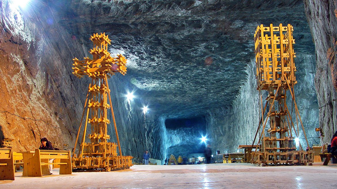 Salina Praid – tărâmul magic de sare din adâncuri