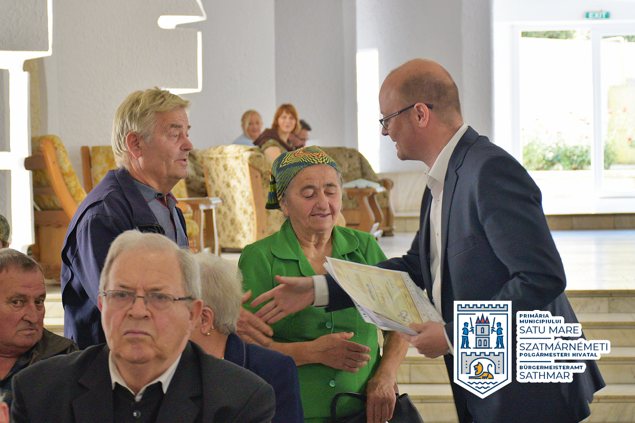 FOTO. Cuplurile de aur ale Sătmarului, premiate la primărie
