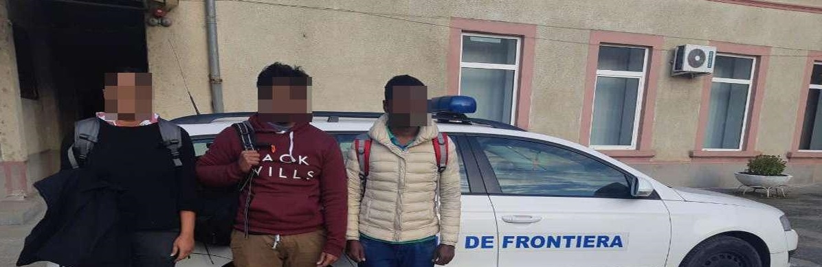 FOTO. Satu Mare, PLACA TURNANTĂ a IMIGRAȚIEI ILEGALE. Trei imigranți, FORȚAU GRANIȚA