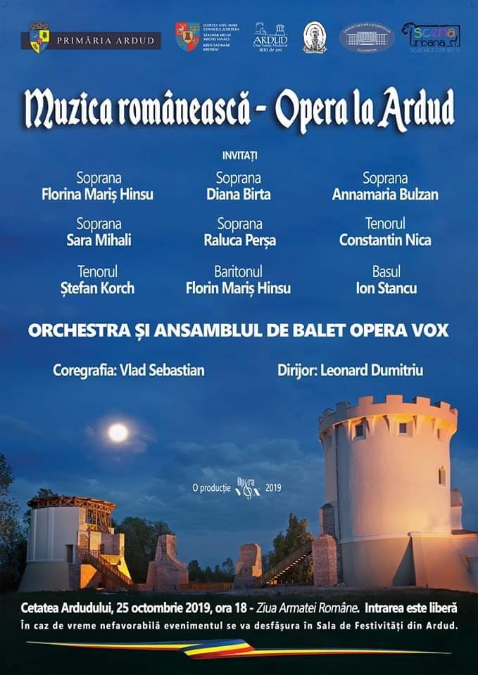 Muzică Românească. Operă. Ziua Armatei Române - suită de evenimente la Ardud