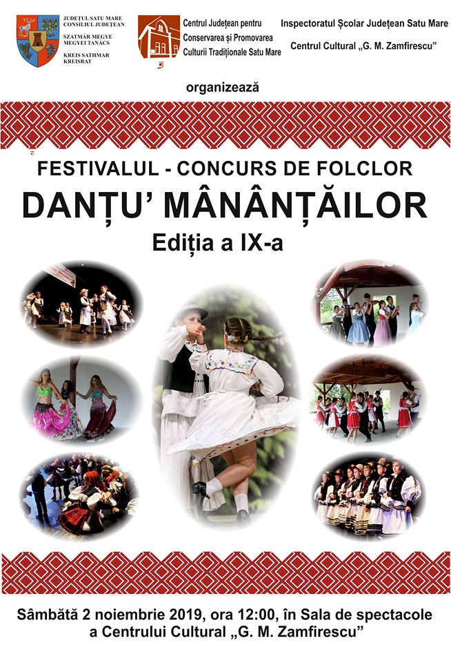 Festivalul Concurs Județean de Folclor „Danțu’ Mânânțăilor”  la cea de-a IX- a ediție