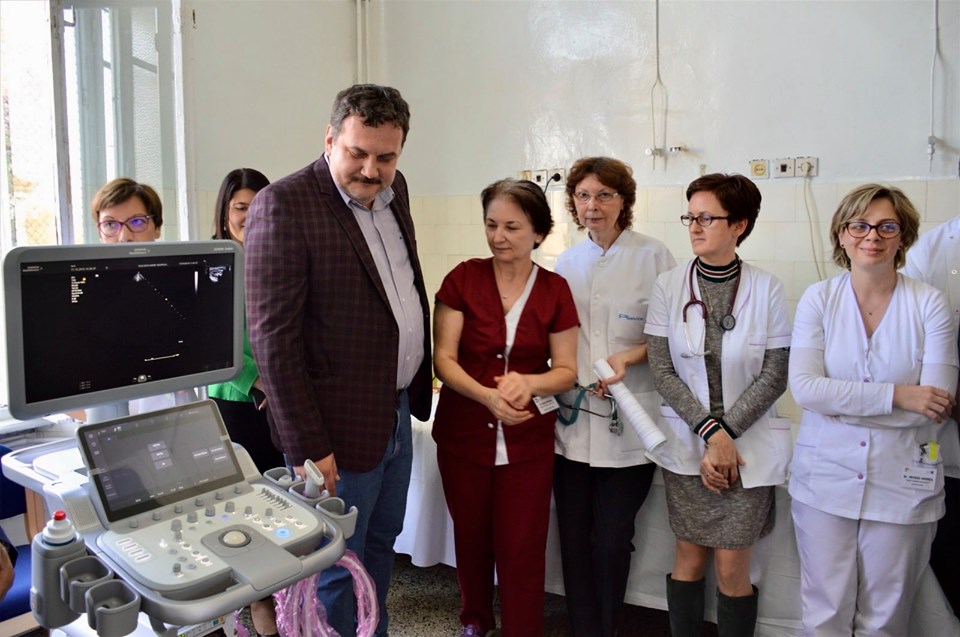 Aparatură medicală ultramodernă, donată de Vasile Lucuţ pentru Spitalul Judeţean