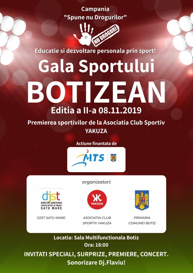 Invitație la Gala sportului Botizean