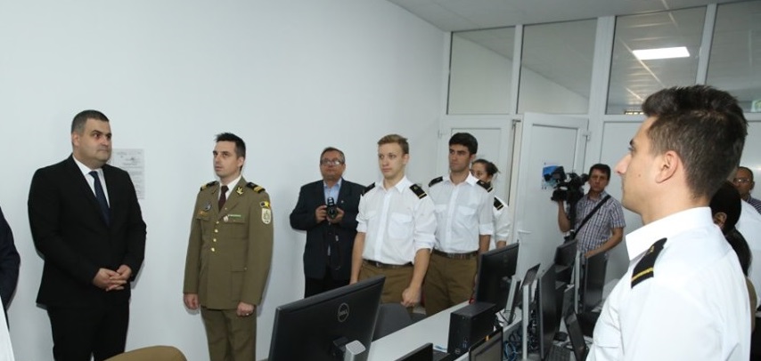 FOTOGALERIE. Ministrul Apărării, Gabriel Leş, la inaugurarea Centrului de Excelență în Robotică și Sisteme Autonome