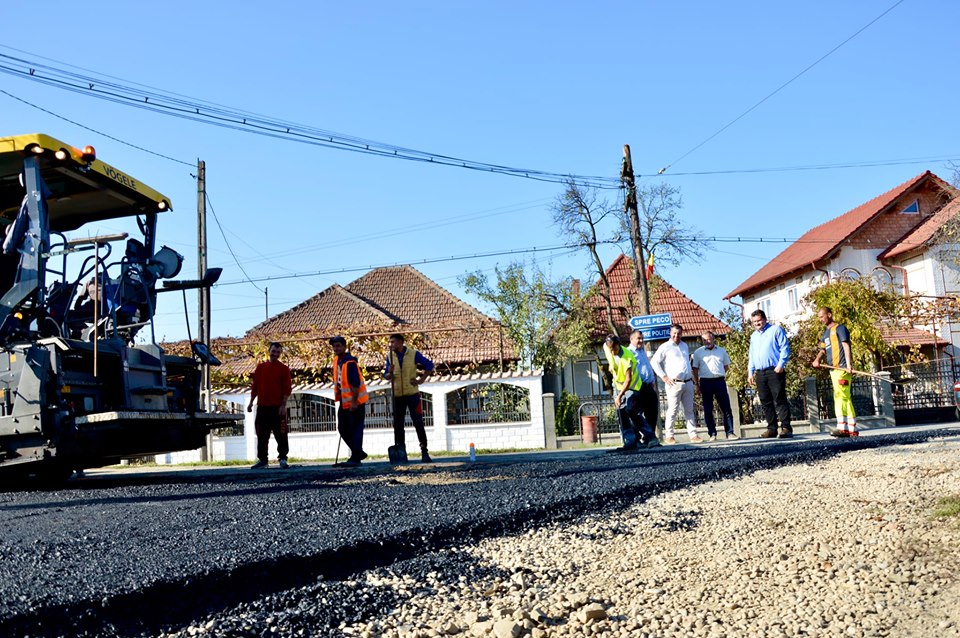 Se lucrează intens la infrastructura județului Satu Mare