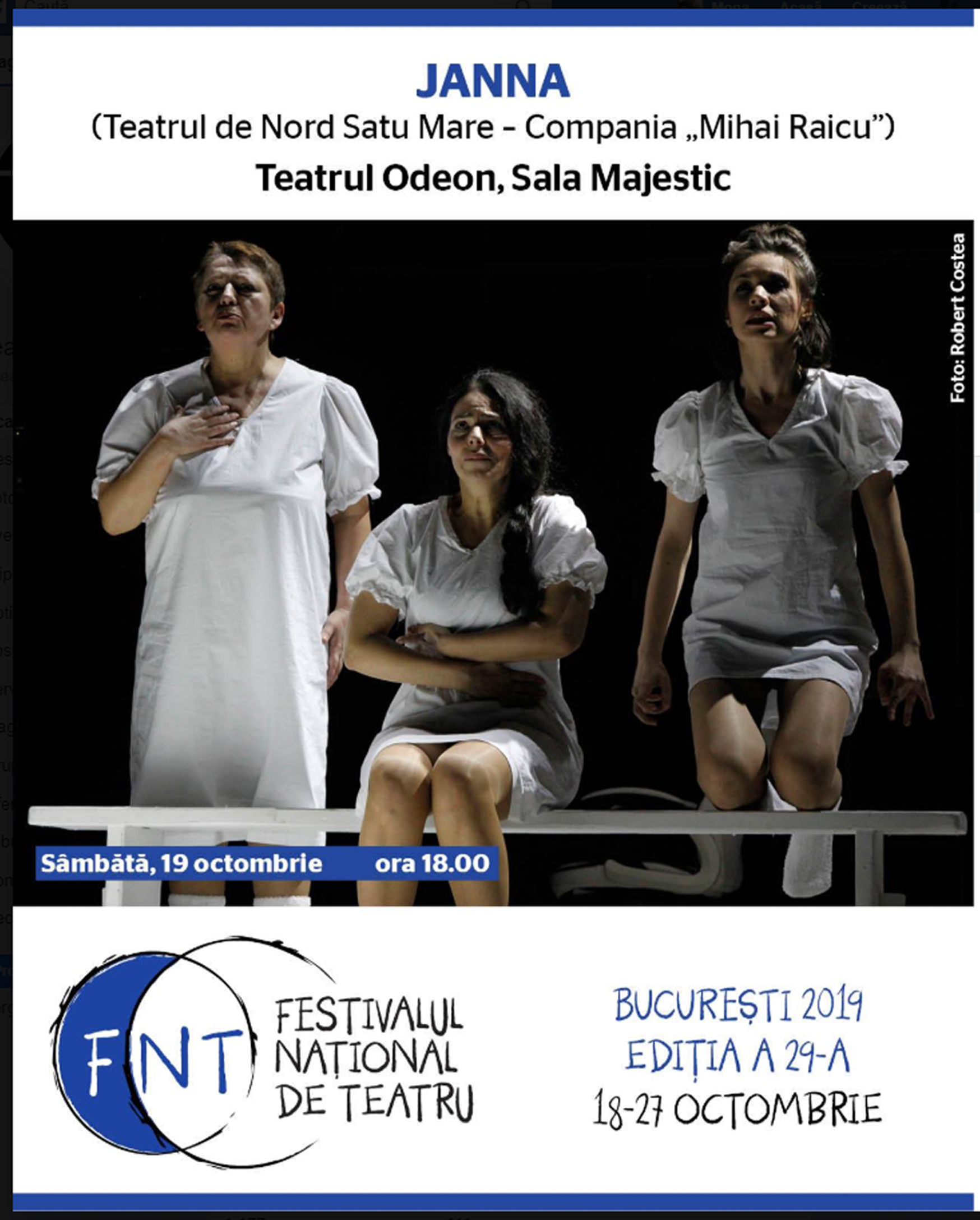 Trupa „Mihai Raicu” participă la cel mai important festival de teatru din țară