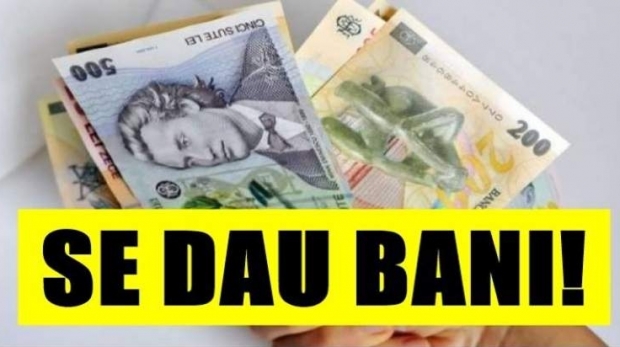Se dau bani în avans de la stat pentru zeci de mii de români