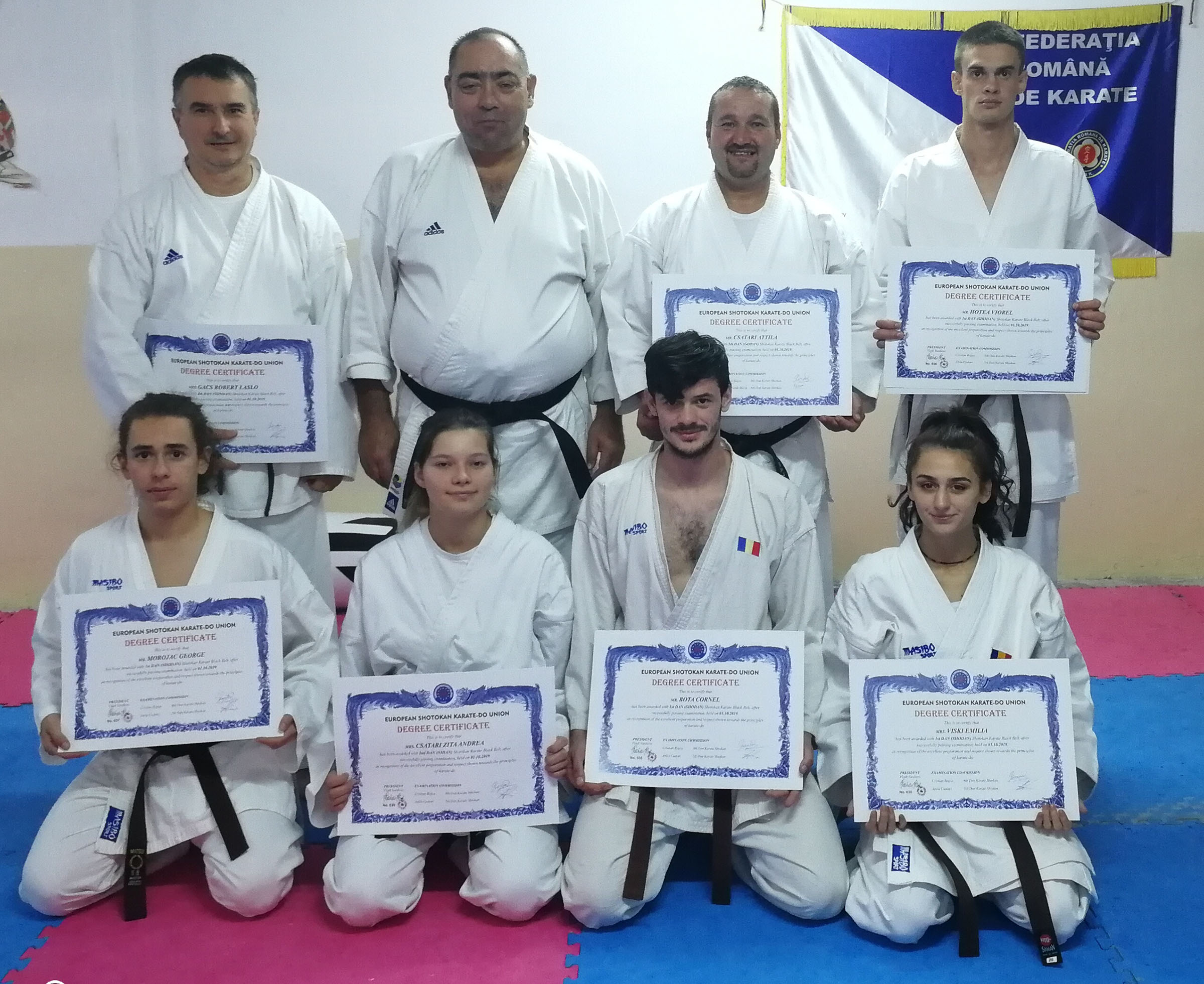 Examen de centură pentru Yakuza