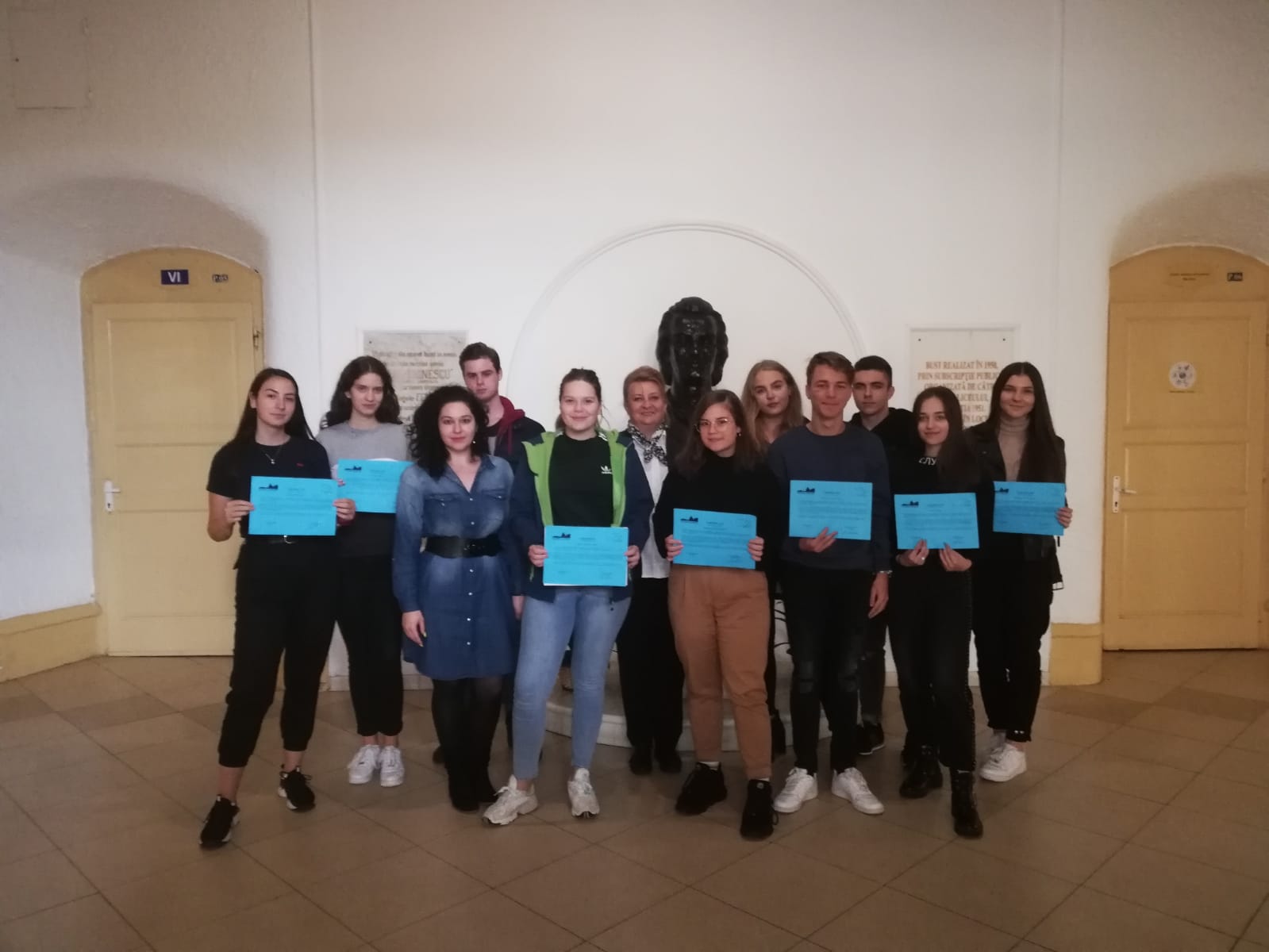 O nouă delegație de eminescieni la sesiunea de toamnă a Parlamentului European al Tinerilor