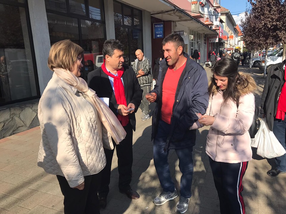 Echipa PSD condusă de președintele Aurelia Fedorca a stat azi de vorbă cu negreștenii