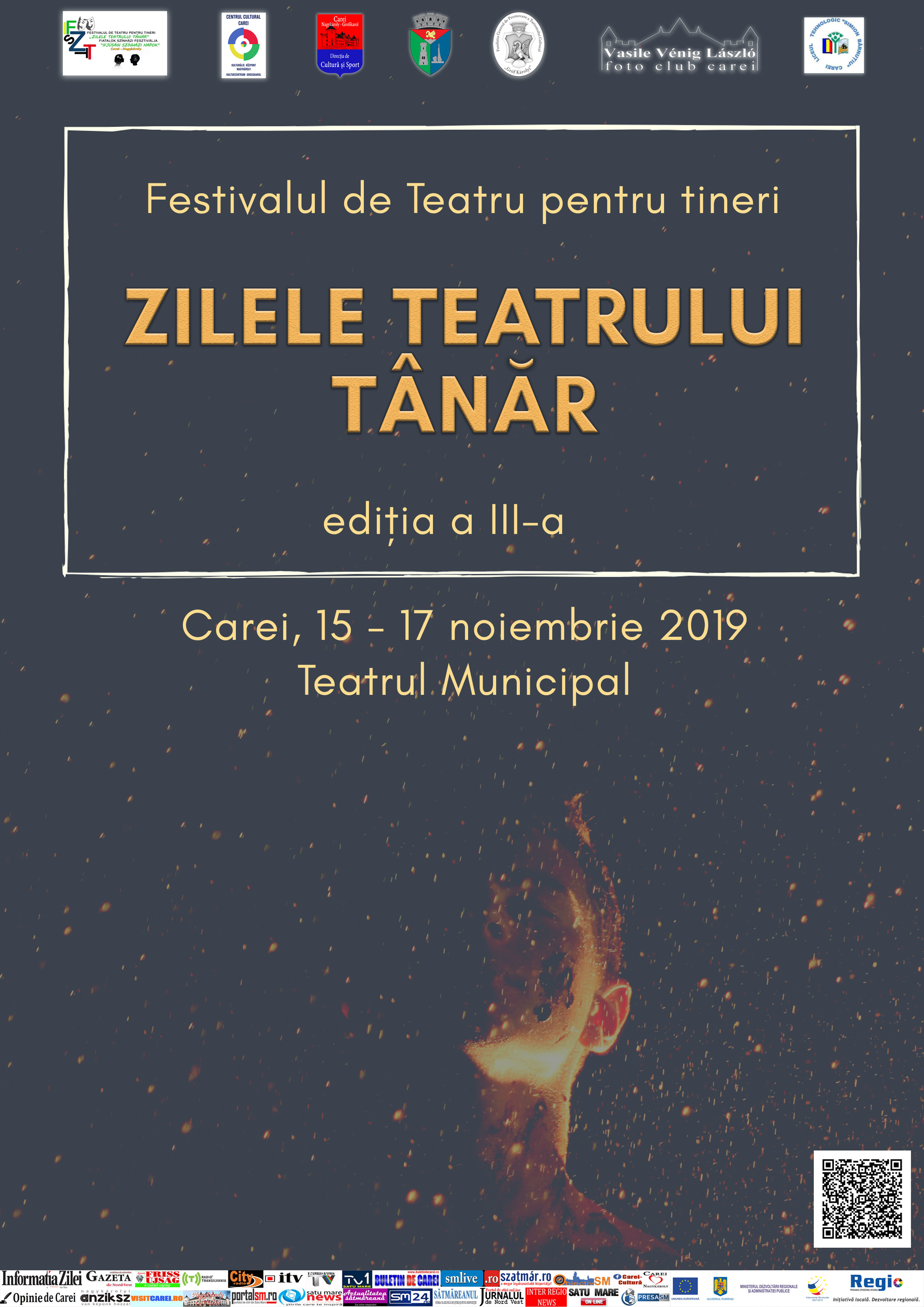 Festivalul Internațional de Teatru pentru tineri „Zilele Teatrului Tânăr". Care e programul