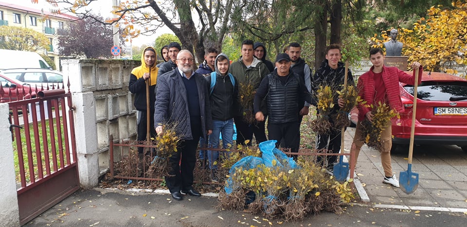 2000 de puieți plantați de elevi