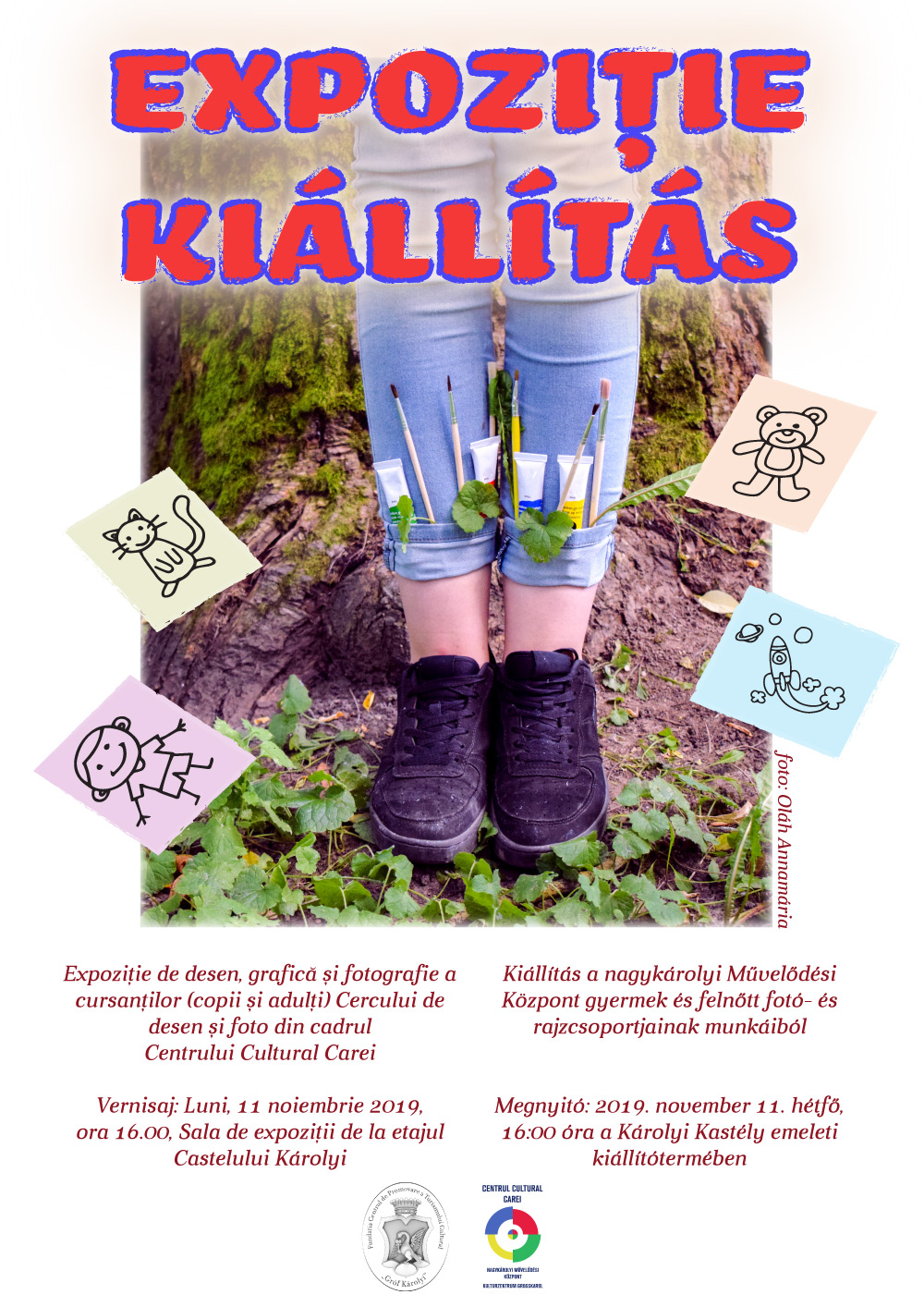 Expoziție de desen și fotografie, la Carei