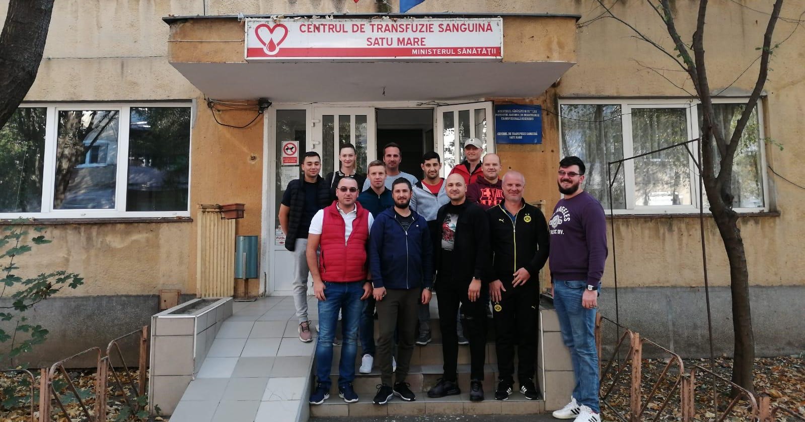 GEST ONORABIL. Polițiștii de frontieră de la SPF Halmeu au donat SÂNGE