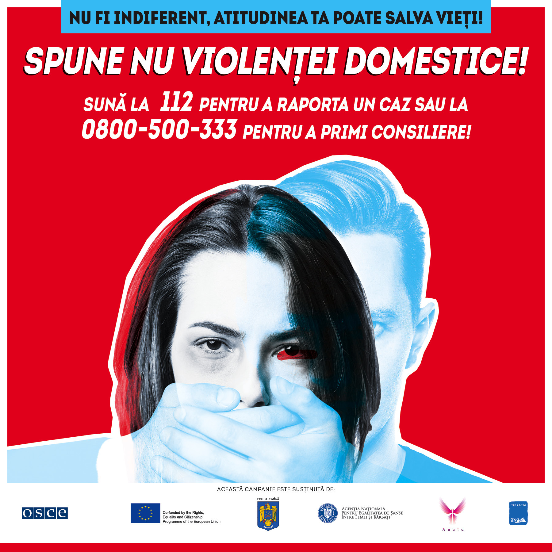 Spune NU violenței domestice!