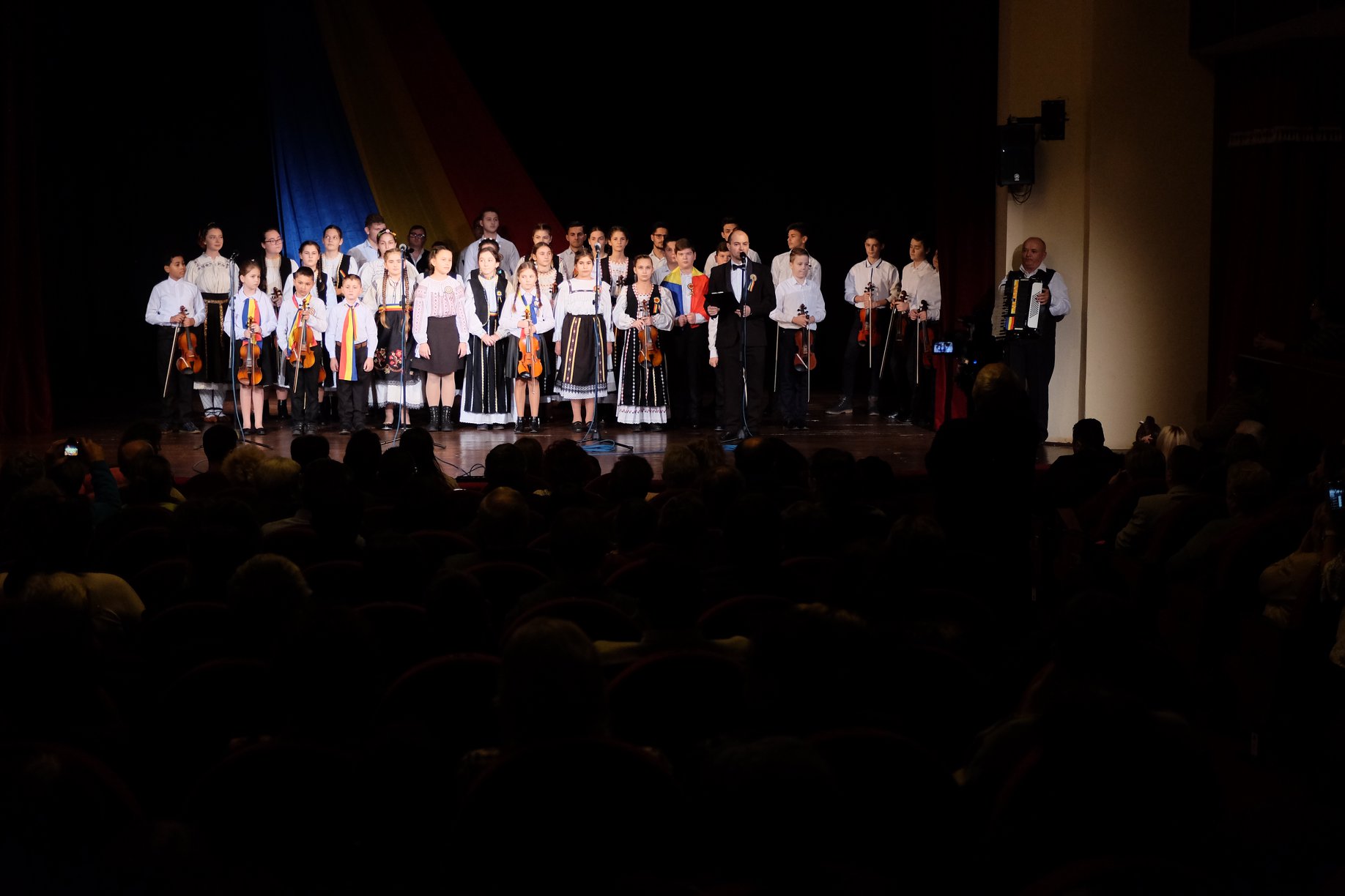 FOTO. Spectacol deosebit de Ziua Națională la Carei