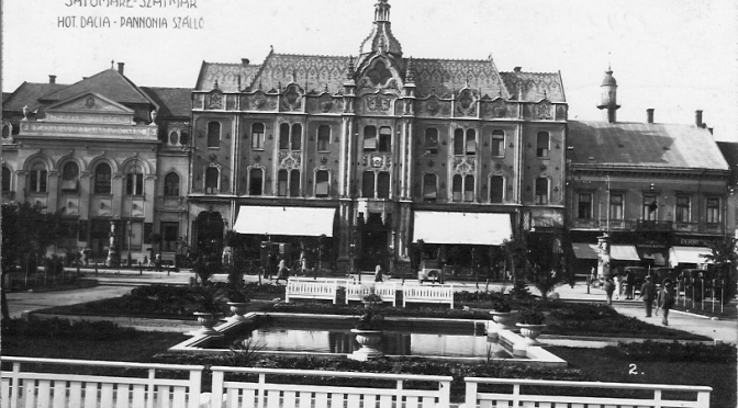 Istoria glorioasă a hotelui Dacia – Pannonia şi cum arăta un meniu  à  la carte al prestigiosului edificiu