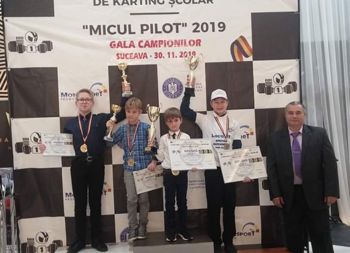 Echipa de karting din Carei, premiată la Gala Campionilor