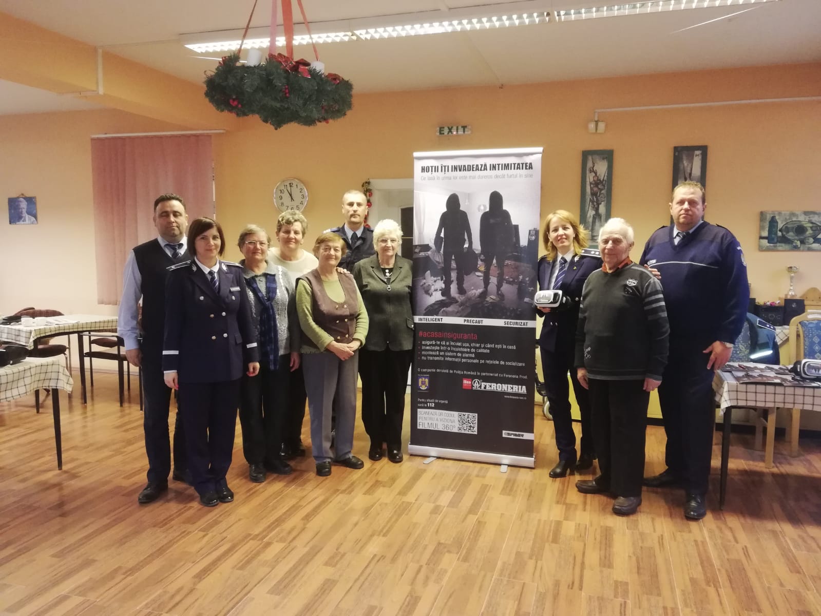 ,,Hoții își invadează intimitatea!” - campanie de prevenire lansată de polițiștii sătmăreni