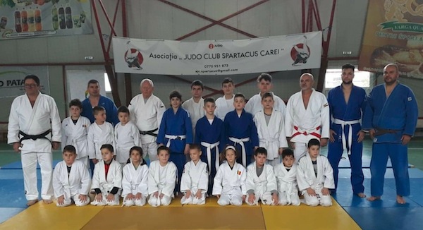 Examen de centură la Spartacus Carei