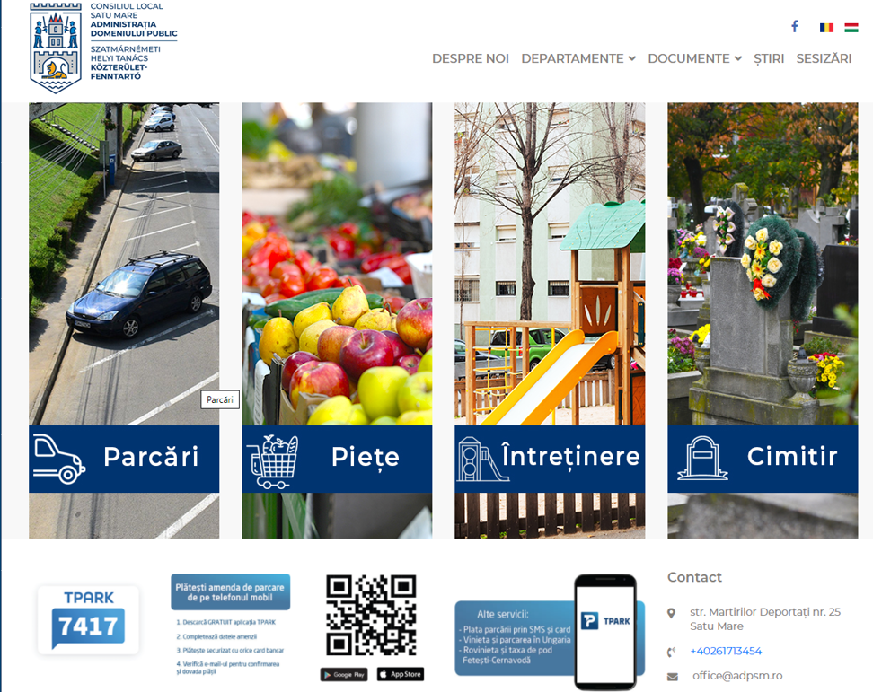 Platformă on-line pentru eficientizarea serviciilor publice la Satu Mare