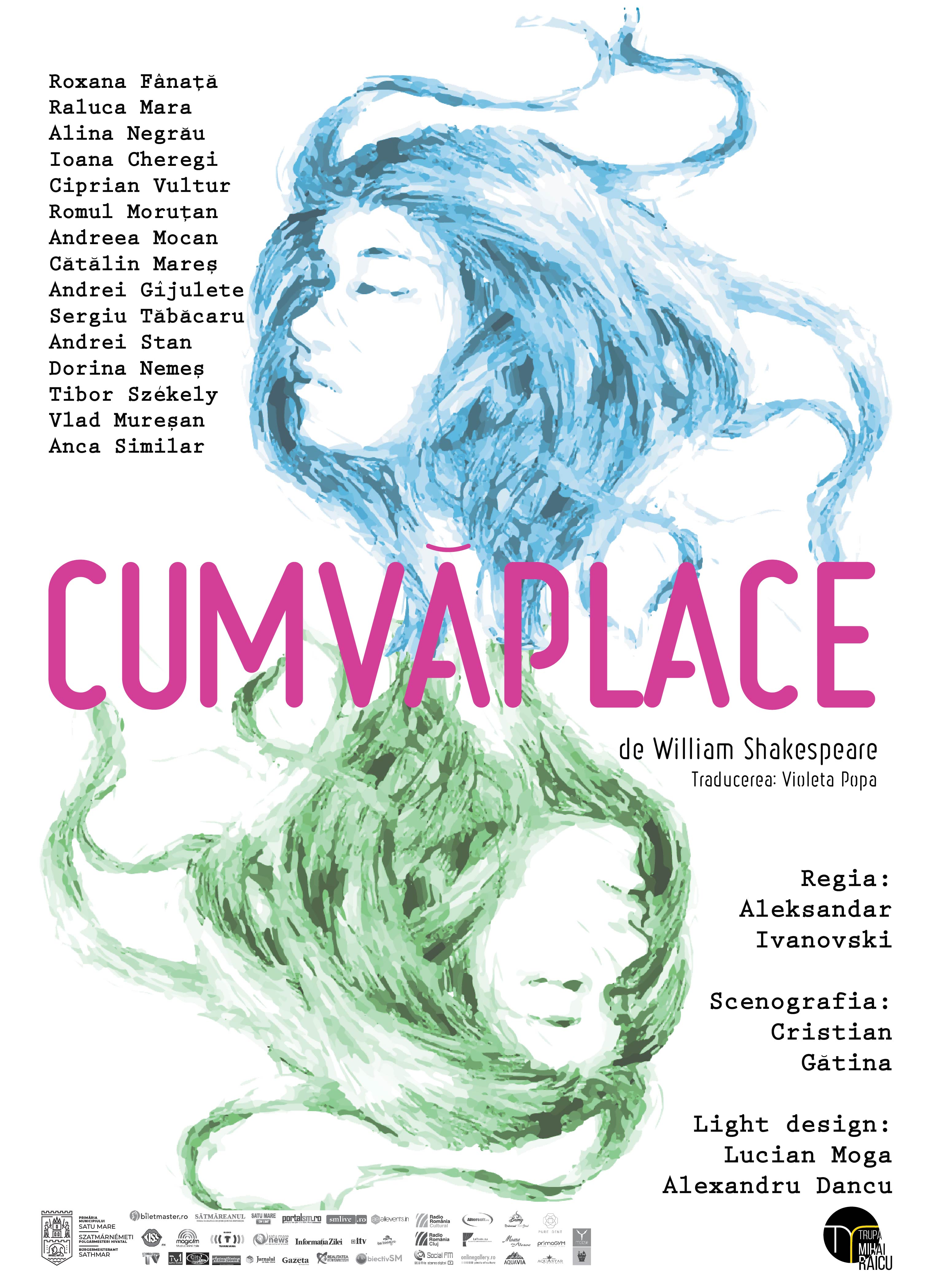 „Cum vă place” de William Shakespeare, premieră la Teatrul de Nord