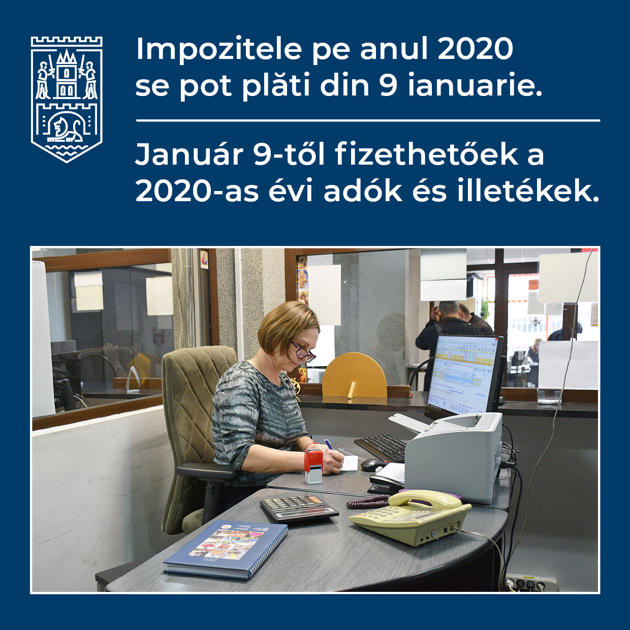 Impozitele pe 2020 se pot plăti din 9 ianuarie