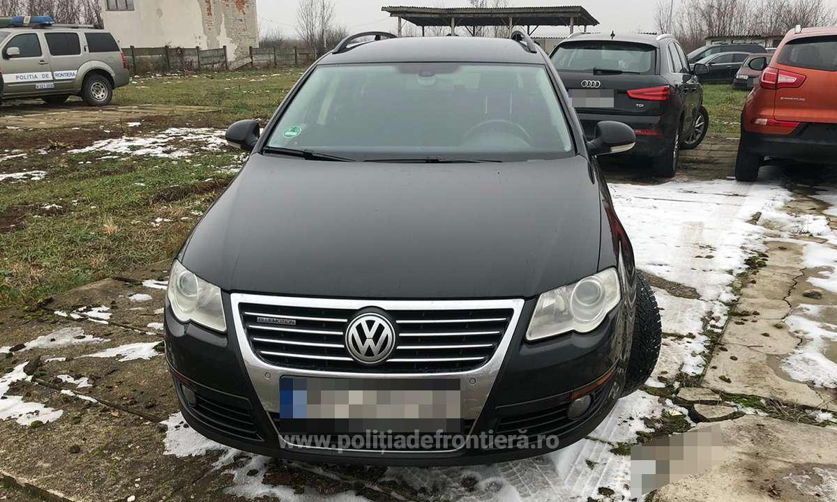 Mașină căutată de autoritățile din Germania, oprită la PTF Petea