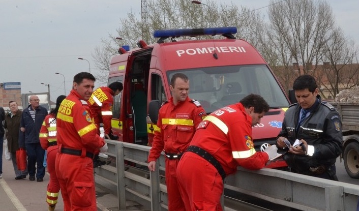 Avrut să se arunce în Someș