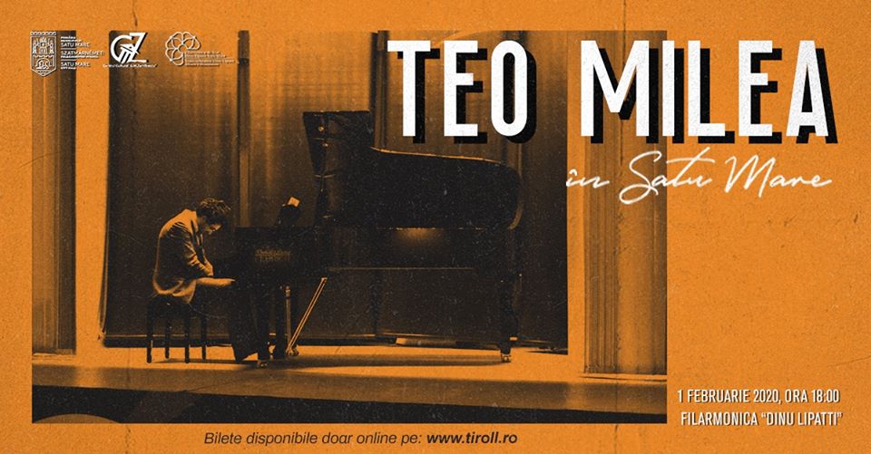 Super-concert al pianistului și compozitorului neoclasic Teo Milea, la Satu Mare