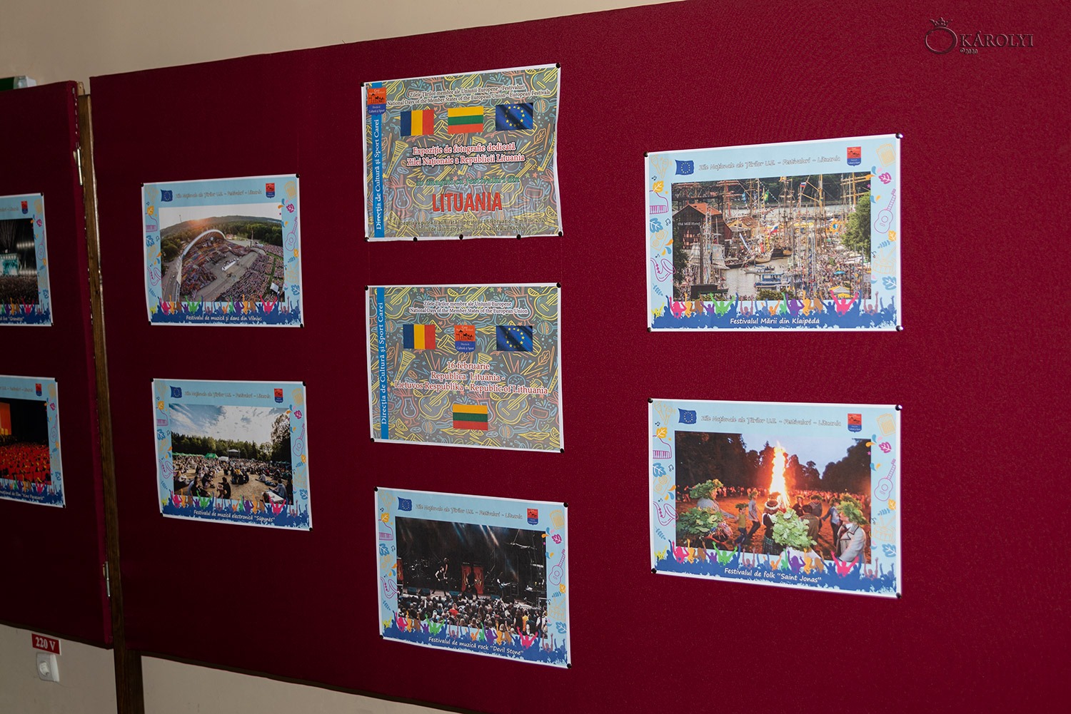 Proiectul intitulat „Zile Naționale ale țărilor U.E.", relansat la Carei