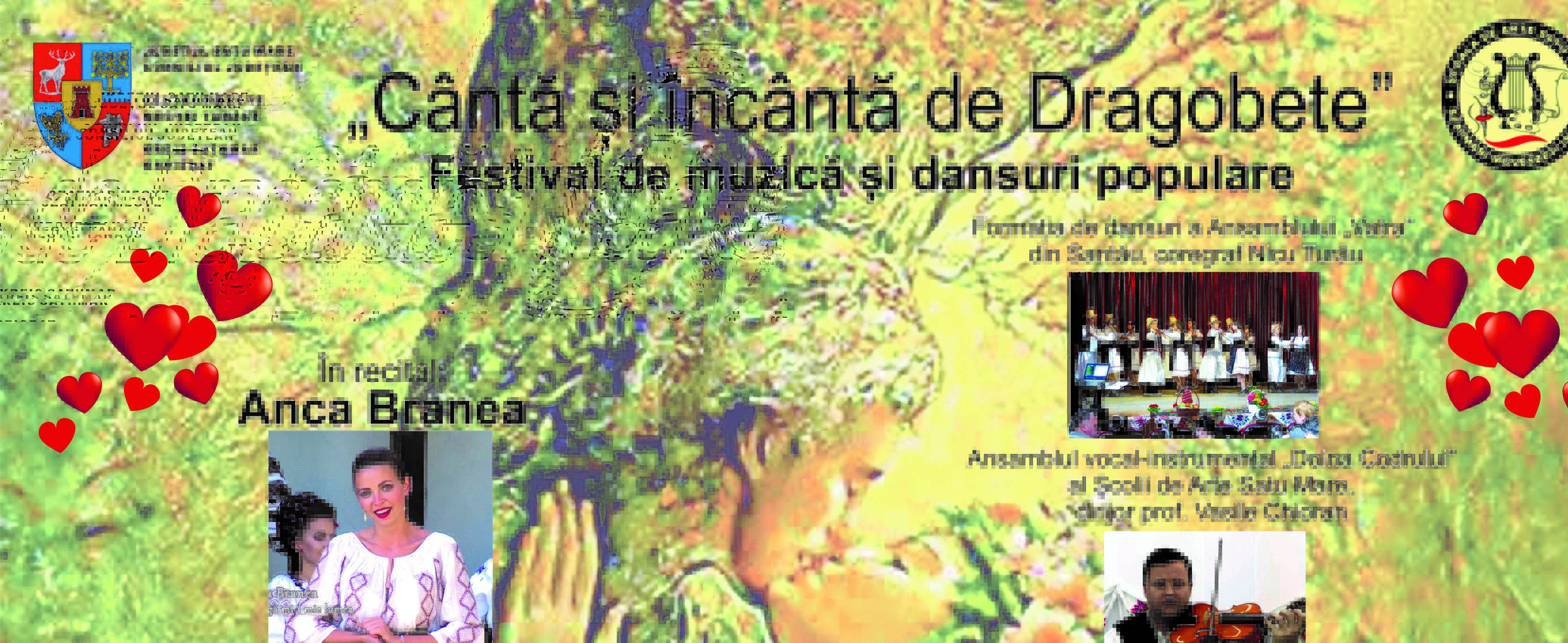 RECITAL. Școala de Arte prezintă Spectacolul de „DRAGOBETE” la Filarmonica din Satu Mare