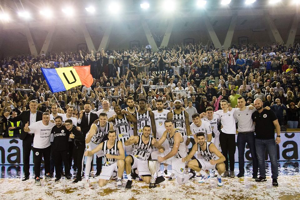 Baschet masculin  /  U Cluj Napoca a cucerit Cupa României