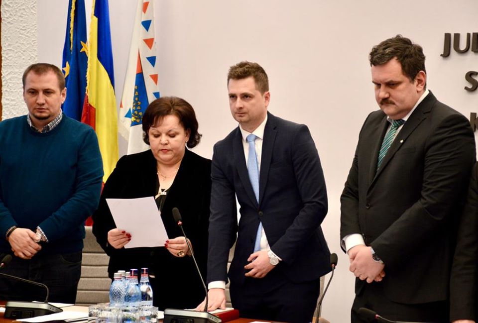 FOTOGALERIE. Consilier județean NOU la Satu Mare.  A depus JURĂMÂNTUL