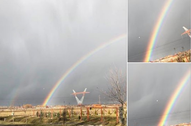 FOTOGALERIE. SPECTACULOS. CURCUBEU pe cerul  SĂTMARULUI. Unde a fost văzut