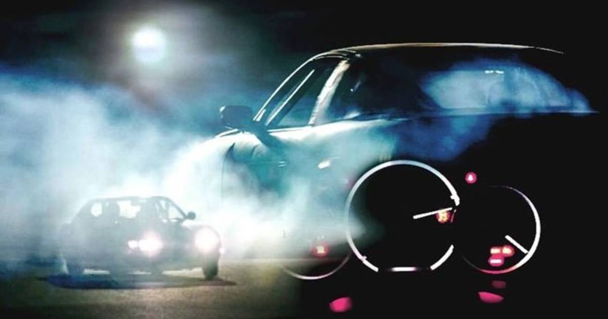 Drifturi în parcarea unui mare magazin de bricolaj din  municipiul Satu Mare