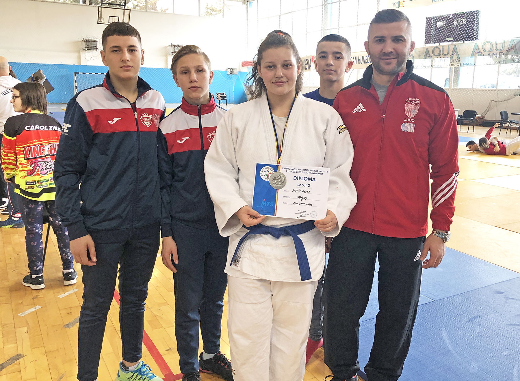 Argint și bronz la Naționale pentru judoka de la CSM