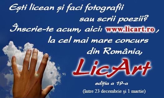 A început o nouă ediţie, a 19-a, a celui mai mare concurs de arte - LicArt