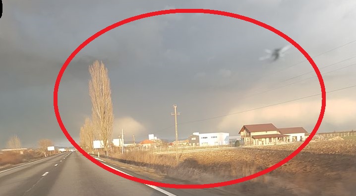 FOTOGALERIE. TORNADĂ la Satu Mare? Imagini INCREDIBILE surprinse astăzi în JUDEȚ