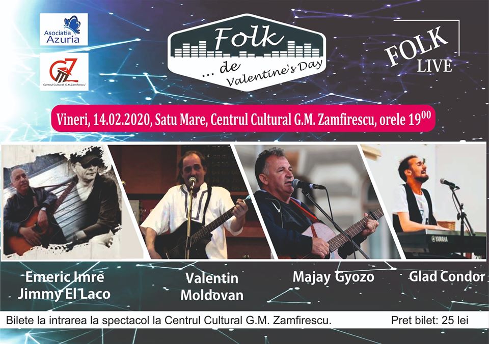 Blues, folk, rock, relaxare în săptămâna dedicată iubirii!
