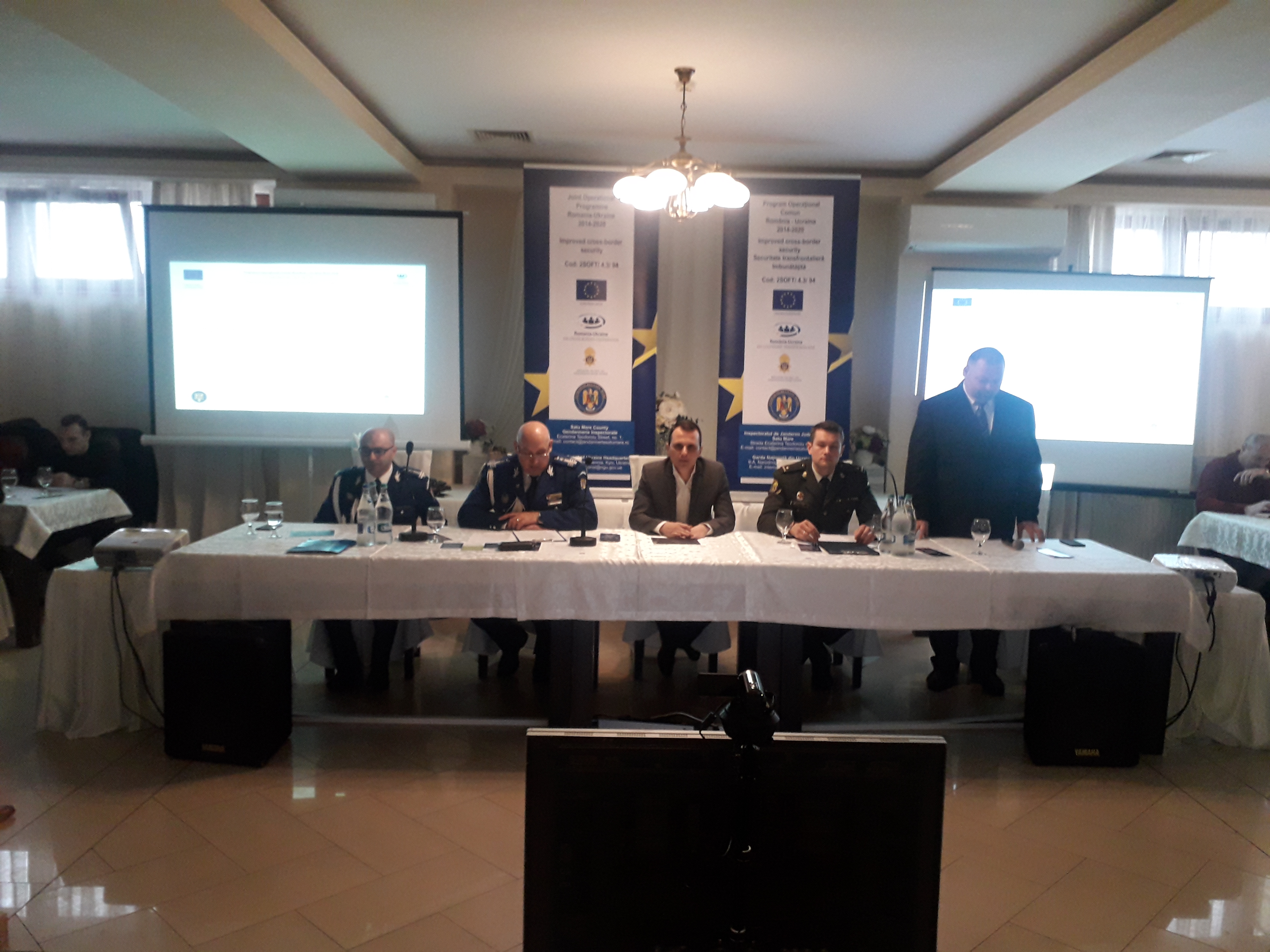 Eveniment de deschidere a proiectului Jandarmeriei, intitulat “Securitate Transfrontalieră Îmbunătățită”