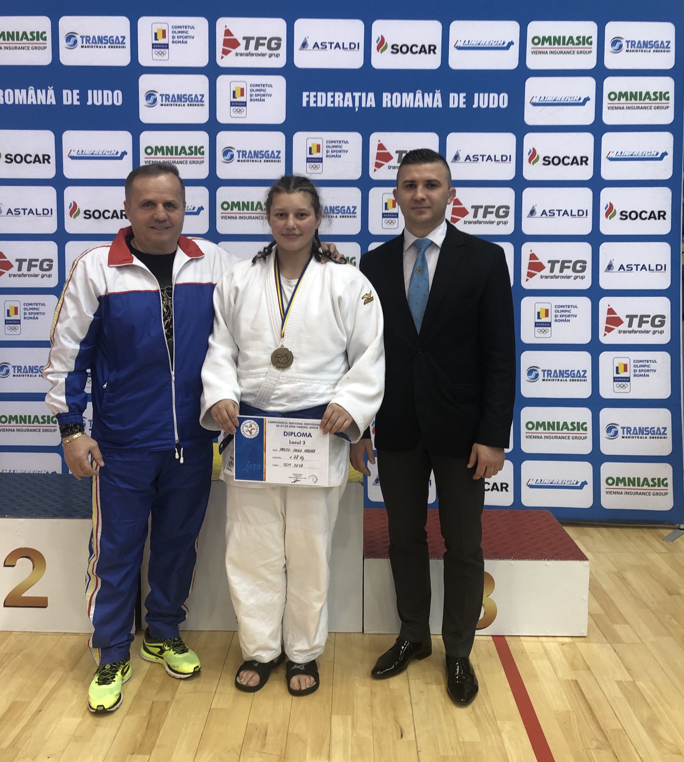 Paula Paștiu, bronz  la Naționalele U23
