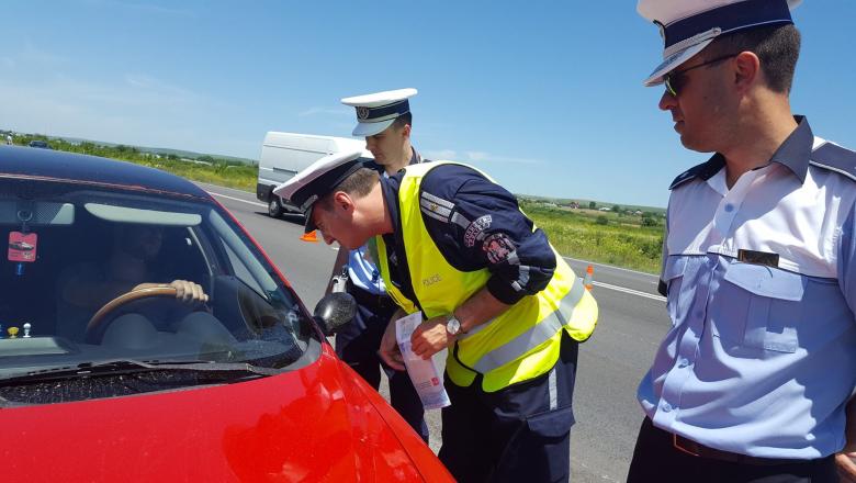 A prezentat polițiștilor un permis de conducere fals