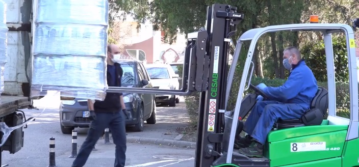 VIDEO. ÎMPREUNĂ ÎN LUPTA CU PANDEMIA COVID-19! PRIMUL CONVOI  a ajuns