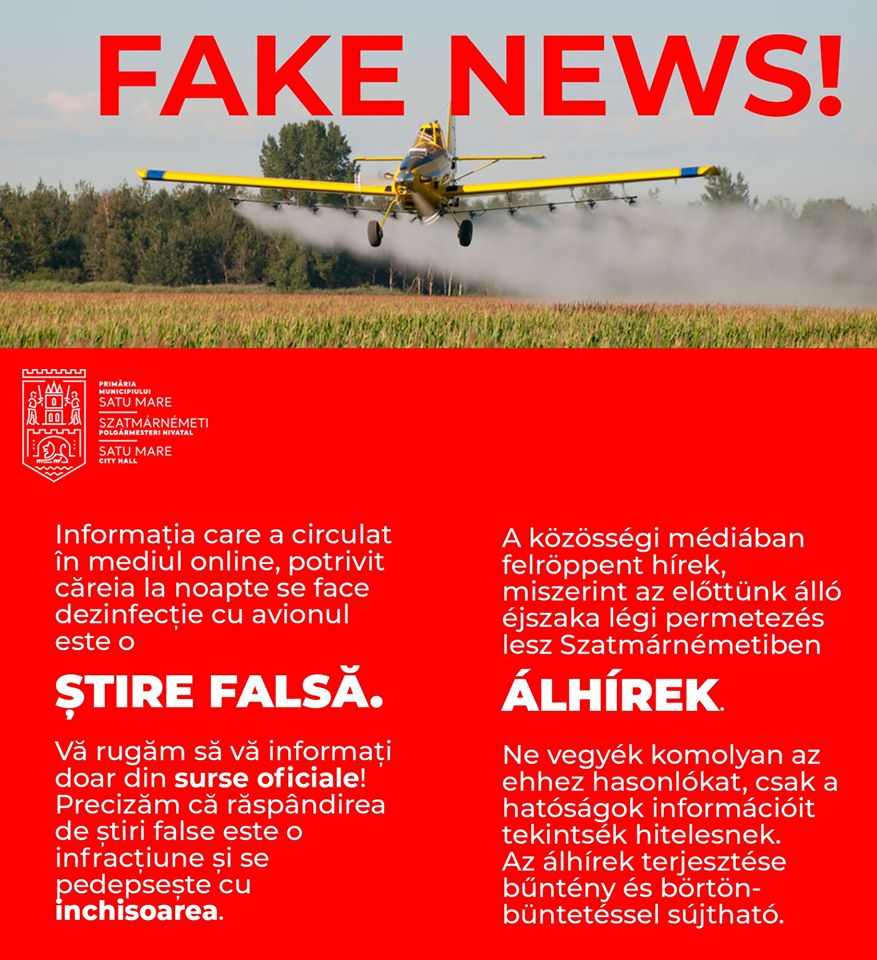 ATENȚIE la fake news-uri!