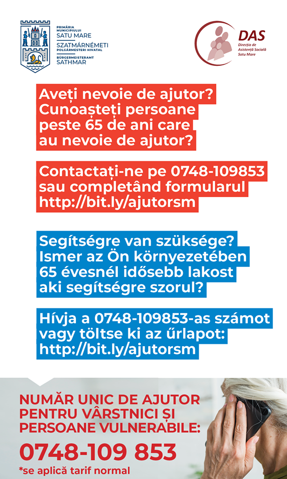 Împreună pentru susținerea persoanelor vârstnice!