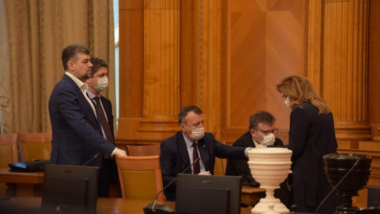 AVEM GUVERN. Guvernul Orban 2 a fost învestit. Voturile PSD au fost decisive. Măsuri speciale pentru depunerea jurământului